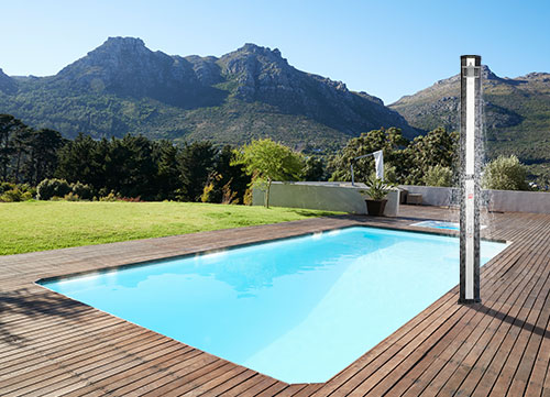 Come installare e rimuovere una doccia solare da 18 litri